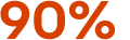 90%