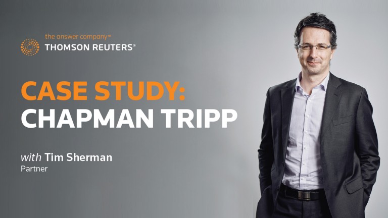 Case study: Chapman Tripp