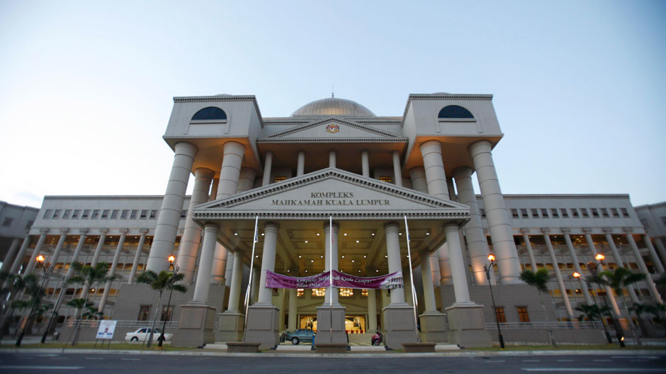 A view of Malaysia's new courthouse in Kuala Lumpur May 10, 2007.