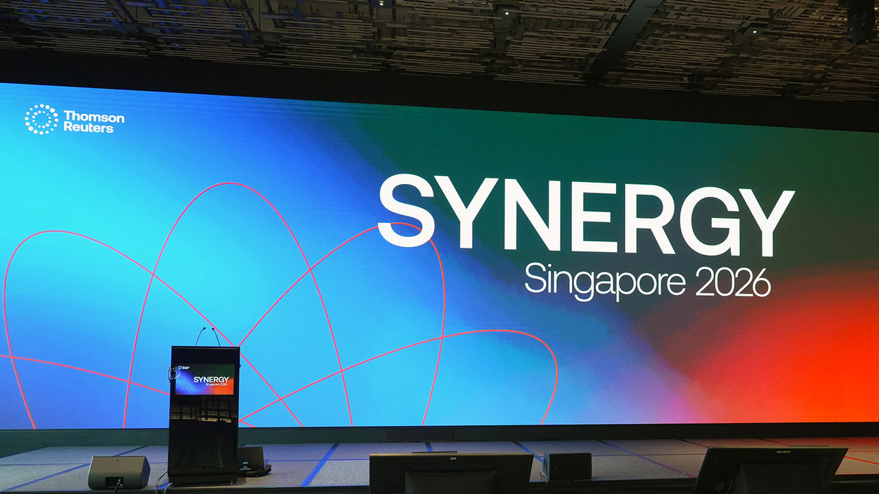 Stage at Thomson Reuters Synergy Singapore 2026