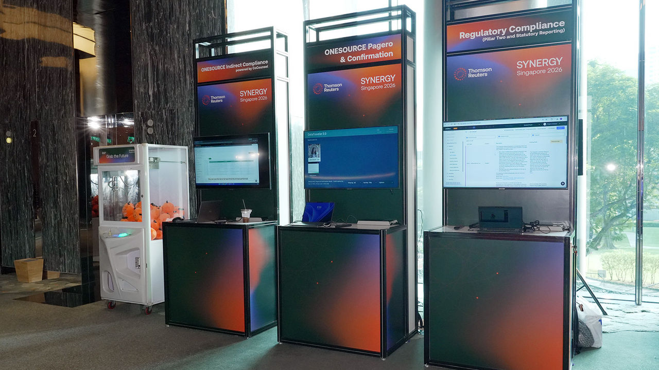 Demo booth at Synergy Singapore 2026